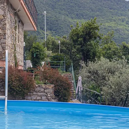 With Pool In Cinque Terr Recco